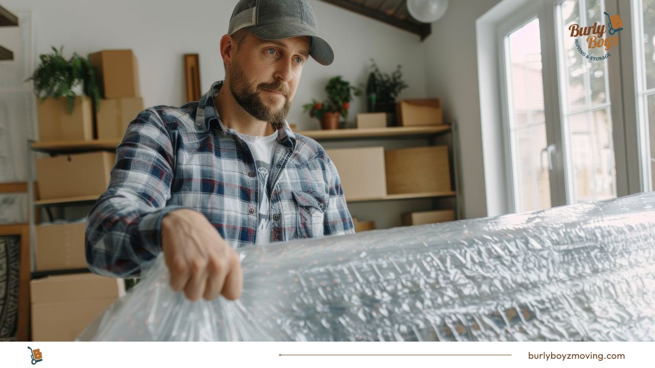 how to pack a glass table top for moving