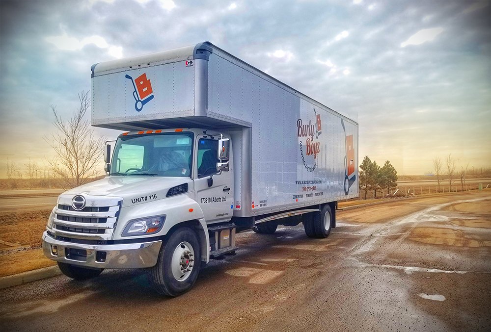 Burly Boyz Moving Truck in Calgary